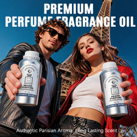 Huile de parfum authentique française en gros, longue durée, arôme parisien, matière première de parfum, 1 kg, bouteille en aluminium, en vrac