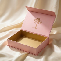 Boîte à chocolat personnalisée en carton pour le Ramadan et l'Aïd, boîte cadeau pour chocolats et dattes musulmanes
