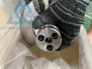 パーキンズC4.4 1104 3054CクランクシャフトZZ90239 ZZ90237エンジンクランクシャフト330-1736 448-2620 232-7400猫用312 <span class=keywords><strong>315</strong></span> 318掘削機 - Product Image 5