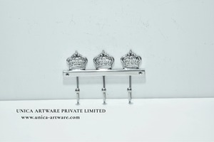 Premium Quality Metal <b>Wall</b> Mounted <b>Key</b> Holder with Multiple <b>Hooks</b> for <b>Keys</b> Bags and Accessories Storage Available At Good Price - Product Image 6
