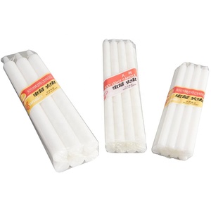Wholesale Custom Logo Tall <strong>White</strong> <strong>Candle</strong> in Bulk - Product Image 5