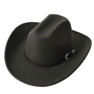 Western Cowboy Top <b>Hat</b> <b>Men's</b> Wholesale 2022 New Style Texas Black <b>Men</b> Cowboy <b>Hats</b> for Adults - Product Image 4