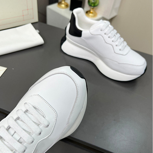 Lace-up round toe low-top <b>casual</b> <b>shoes</b>, new style couple <b>shoes</b>, walking and running <b>shoes</b>, genuine leather <b>shoes</b> - Product Image 5