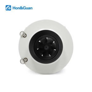 Ventilador de Conducto en Línea de Flujo Mixto Silencioso Hon&Guan de 6 Pulgadas y 283 CFM con Certificación CE, Extractor de Humo de 583 Pa, Ventilador de Ventilación EC para Baño y <span class=keywords><strong>Cocina</strong></span> - Product Image 5