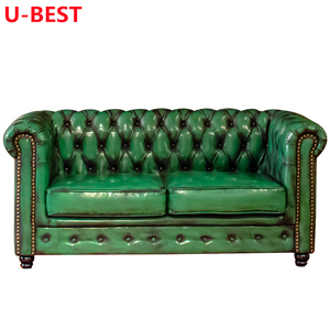 U-BEST Divano Chesterfield Trapuntato di Design, Set di Mobili per Soggiorno - Product Image 6