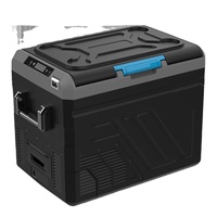 Nevera Portátil de Compresor de 50L con Doble Zona, 12 Voltios, para Coche y Camping, Nevera Eléctrica de 12v, Venta al por Mayor en China