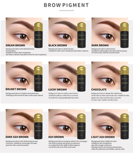 Naturaless Lushcolor 34 couleurs semi-crè<span class=keywords><strong>me</strong></span> Pigments sourcils lèvres maquillage permanent pigment Encre de tatouage microblading perma blend pigment - Product Image 2