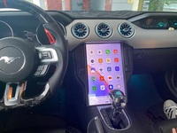 Reproductor estéreo de DVD con Radio para coche Tesla Android de 14,5 pulgadas para Ford Mustang 2015-2020 con navegación GPS para coche
