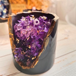 Molly Glory Bougie Parfumée Personnalisée Faite Main Créative Cristal de Roche Cire Gélifiée Aromathérapie Décoration Maison Cadeau - Product Image 5