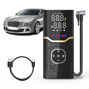 Hot Sale Vehicle Portable Air Compressor with Digital LED Screen&<b>Light</b>, Portable&Cordless Design - Product Image 5