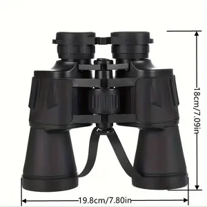 <span class=keywords><strong>Jumelles</strong></span> pliables étanches en caoutchouc haute puissance 20X50 avec lentilles multicouches FMC pour l'observation à longue distance et le camping en extérieur - Product Image 4