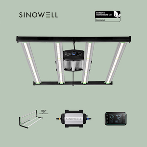 Sinowell 430W 240V 347V 480V <span class=keywords><strong>Samsung</strong></span> <span class=keywords><strong>chip</strong></span> 2.8 umol/J nhện Veg dẫn phát triển đèn - Product Image 2