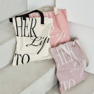 Eco Wholesale Customized Logos Handle Tote <b>Bag</b> Beach Shopping <b>Bag</b> Canvas <b>Bag</b> with Zipper - Product Image 1