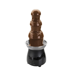 Fontana di Cioccolato Maxi a 4 Livelli in Acciaio Inossidabile con Funzione di Sciogliere e Riscaldare per Feste ed Eventi - Product Image 2