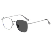 Gafas de Protección Contra la Radiación para Computadora IStapromo Gifts, Gafas Graduadas con Cambio de Color, Montura de Gafas Anti Luz Azul