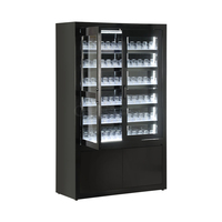 Étalage à cigarettes multifonctionnel moderne et écologique pour magasin de proximité, avec éclairage LED intégré