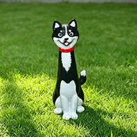 Vase à fleurs en résine en forme de chien mignon, pot de jardin, décoration d'intérieur, pot de plante décoratif, vente en gros OEM