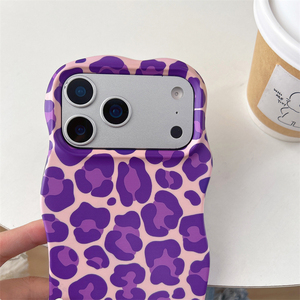 เคสโทรศัพท์ลายกันกระแทกหรูหราแบบ IMD TPU สำหรับ iPhone 16 15 14 13 Pro Max, เคสลายเสือดาวสีเบจสำหรับ iPhone 17 - Product Image 3