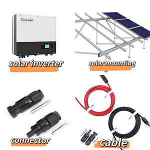 Panneaux solaires à prix avantageux 1000W, système photovoltaïque hybride 5KW 8KW 10KW, système d'énergie solaire 100KW - Product Image 1