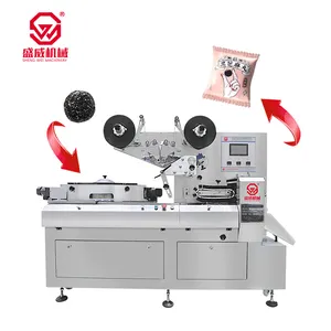 Shengwei makineleri en çok satan düşük gürültü çikolata topu tarihleri granül ayçiçeği çekirdeği hap yastık paketleme makinesi