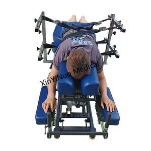 Meja Traksi Listrik untuk Perawatan Tulang Belakang Lumbar dan Servikal, Alat Peregangan Fisioterapi, Meja Dekompresi Chiropraktor - Product Image 2