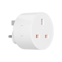 SONOFF S60 EU/UK Soket WiFi Smart Home Plug Monitor Daya Stopkontak Kontrol Jarak Jauh Suara/eWeLink Alexa Google Home SmartThings