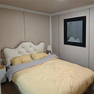 Maison conteneur extensible de haute qualité 20/40 pieds, mini-maison familiale mobile, 2/3/4 chambres, bureau en acier préfabriqué, villa/hôtel - Product Image 5