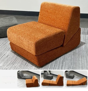 Nouveauté Canapé-lit multifonctionnel moderne confortable en tissu compressé Canapé-lit pour bureau Canapé <span class=keywords><strong>pas</strong></span> <span class=keywords><strong>cher</strong></span> pour appartement - Product Image 2