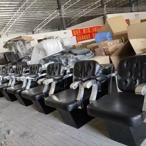 Lavacabezas de Cerámica para Salón de Belleza con Base de Fibra de Vidrio y Unidad de Lavado - Product Image 6