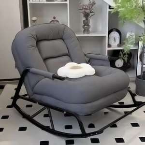 Sillón Reclinable Individual, Silla Mecedora Minimalista Moderna, Sofá Tipo Caseta para Perros - Product Image 5