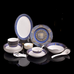 V Royal Bone China American Nordic Hotel White Service de table de luxe 28 pièces - Product Image 1