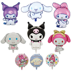 Nouveau mignon Kuromi Pom Pom Purin aluminium <span class=keywords><strong>Film</strong></span> ballon ensembles ma <span class=keywords><strong>mélodie</strong></span> Globos dessin animé ballons pour <span class=keywords><strong>la</strong></span> décoration de fête d'anniversaire - Product Image 4