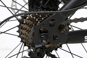 Vélo à pneus larges OEM 20 pouces 21 vitesses Frein à disque Vélo de neige en acier pour adolescents avec amortisseurs - Product Image 3