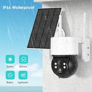 Cámara Solar con Chipi Issec Icsee, cámara de vídeo Bluetooth, sistema pesado y ligero para placa, reflector pequeño de seguridad alimentado por placa - Product Image 4