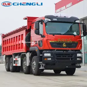 Camion benne basculante Sinotruk HOWO Tx 430 CV 8X4 de 6,8 mètres pour travaux lourds - Product Image 4