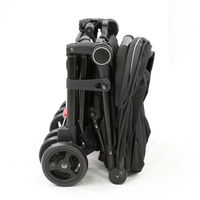 Vente en gros Poussette bébé compacte et légère 2-en-1 Buggy pliable et facile Certification EN ASTM pour les voyages en avion Tissu fabriqué