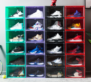 1.8m thời trang màu xanh lá cây kim loại đa chức năng cửa hàng phù hợp cho phụ kiện phần cứng, treo kệ khay hiển thị đứng với ngăn - Product Image 4