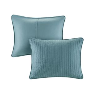 Juego de edredón DB de 2 piezas, ropa de cama con patrón de rayas Vintage geométrico, costura 3D para tamaño Queen para boda, Navidad, Hotel, Hospital - Product Image 3