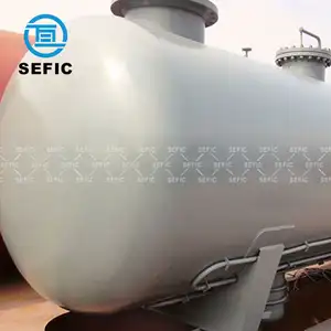 Tanque de GLP de 20mt, tanque de armazenamento de GLP de 20 toneladas, tanque de gás GLP de 40cbm para África