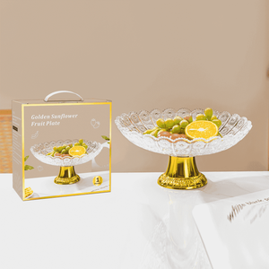 Bol de service en verre cristal transparent classique, non toxique, sans BPA, compatible lave-<span class=keywords><strong>vaisselle</strong></span>, durable, pour la maison, la cuisine et la décoration de fête (vente en gros) - Product Image 1