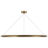 XZ sala de estar Vintage latón antiguo cobre decoración larga vela lámpara colgante Led colgante cocina candelabro luz de techo