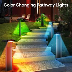 Vente en gros de lampes solaires de jardin les plus lumineuses, étanches, avec batterie Li-ion, LED, contrôle automatique, pour allées et patios - Product Image 6