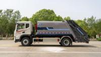 Camion compacteur à ordures PHEV 4x2 Dongfeng HUASHEN PHEV 14CBM à vendre pour la collecte des déchets, camion à ordures compacté PHEV