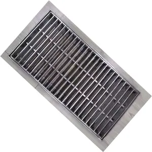 Trung Quốc cung cấp mạ kẽm 304 thép không gỉ cửa cống cống Bìa Grating với giá rẻ