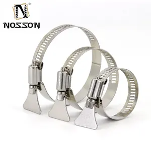 Keyed Hose Clamps Hand Clamp Stainless Steel Hose Clamp With Handle