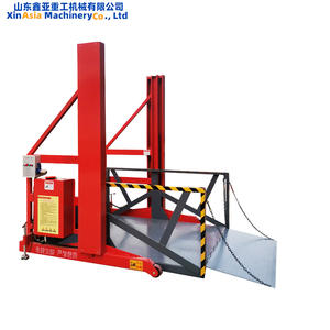 Platform bongkar muat ponsel, bersertifikat CE tahan lama 2T 3T 5T barang angkat beban hidrolik baja mangan Xinya berat - Product Image 3