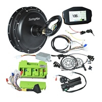 Kit de conversion de moteur de moyeu pour motoneige électrique tout-terrain OEM 3000W 72V avec contrôleur Bluetooth Fardriver 72260 et pneus larges 3kW pour vélo électrique