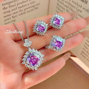 Conjunto de Joyería de Perlas Elegantes y Delicadas de Plata Pura, Regalo para Mujer para Cumpleaños, San Valentín, Boda, Uso Diario, Fiesta - Product Image 1