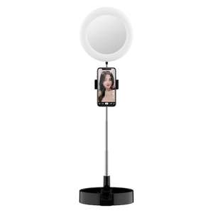 Mamen-anneau lumineux 64 LED, <span class=keywords><strong>G3</strong></span>, pliable, avec support de téléphone, lampe, éclairage annulaire pour photographie, vidéo en direct, Selfie - Product Image 2