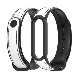Bracelet de montre intelligente Mijobs en silicone TPU, cuir et alliage d'aluminium pour <span class=keywords><strong>Amazfit</strong></span> <span class=keywords><strong>Band</strong></span> <span class=keywords><strong>5</strong></span>/Xiaomi <span class=keywords><strong>MI</strong></span> <span class=keywords><strong>Band</strong></span> <span class=keywords><strong>5</strong></span> 6 7 - Product Image 6